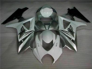 GSXR 1000 K7 2007-2008 - Argent Blanc
