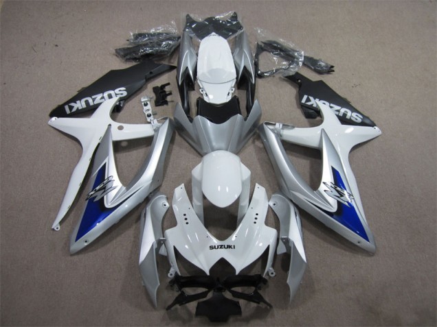 GSXR 600 K8 2008-2010 - Argent Bleu Blanc GSXR 600 K8 2008-2010 - Argent Bleu Blanc