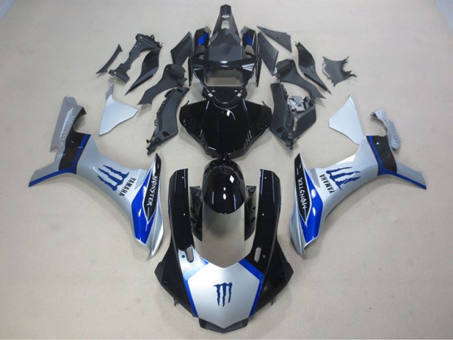 R1 2015-2019 - Argent Noir Bleu Monster R1 2015-2019 - Argent Noir Bleu Monster