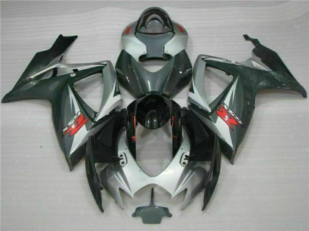 GSXR 600 / 750 K6 2006-2007 - Argent Noir GSXR 600 / 750 K6 2006-2007 - Argent Noir
