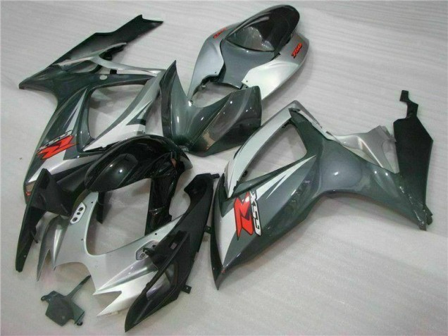 GSXR 600 / 750 K6 2006-2007 - Argent Noir GSXR 600 / 750 K6 2006-2007 - Argent Noir
