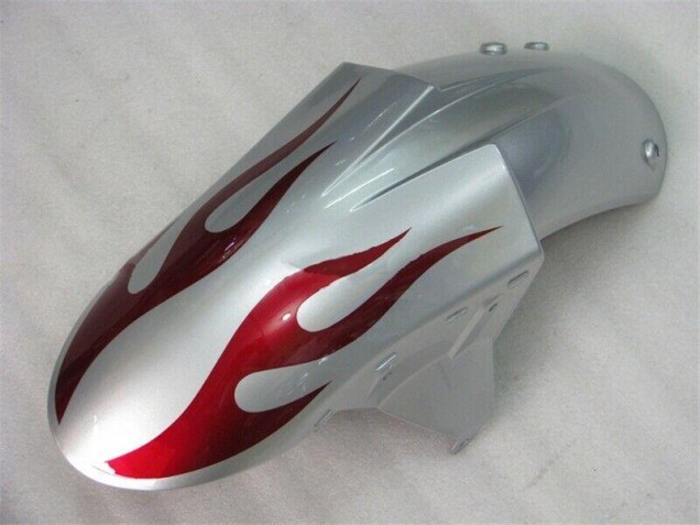 ZX6R 2005-2006 - Argent Rouge Flamme