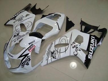 GSXR 750 K1 K2 K3 2001-2003 - Blanc Alstare Motul