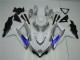 GSXR 600 / 750 K8 2008-2010 - Blanc Argent Bleu GSXR 600 / 750 K8 2008-2010 - Blanc Argent Bleu
