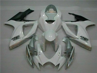 GSXR 600 / 750 K6 2006-2007 - Blanc Argent