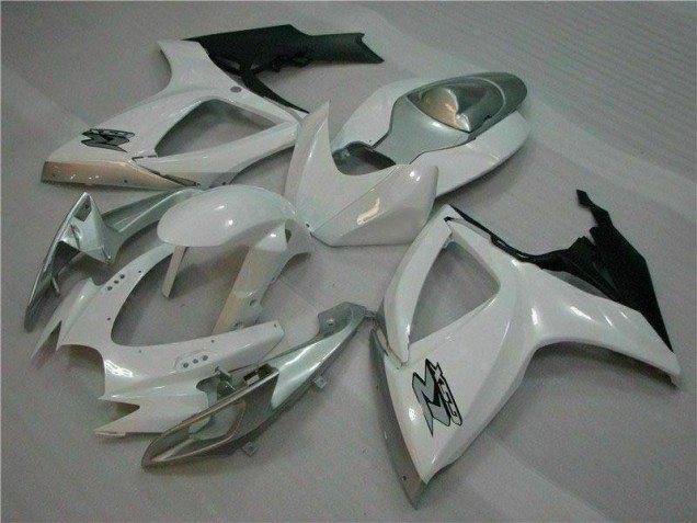 GSXR 600 / 750 K6 2006-2007 - Blanc Argent