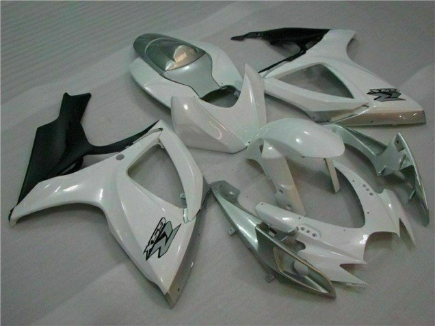 GSXR 600 / 750 K6 2006-2007 - Blanc Argent