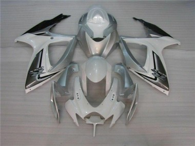 GSXR 600 / 750 K6 2006-2007 - Blanc Argent
