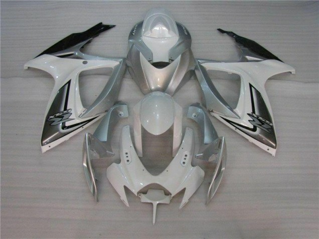 GSXR 600 / 750 K6 2006-2007 - Blanc Argent GSXR 600 / 750 K6 2006-2007 - Blanc Argent