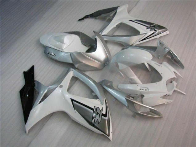 GSXR 600 / 750 K6 2006-2007 - Blanc Argent GSXR 600 / 750 K6 2006-2007 - Blanc Argent