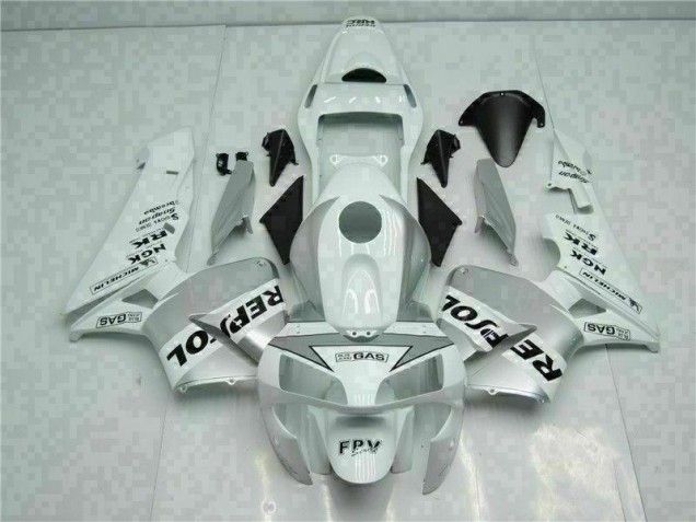 CBR 600 RR 2003-2004 - Blanc Argent Repsol