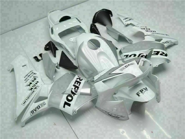 CBR 600 RR 2003-2004 - Blanc Argent Repsol