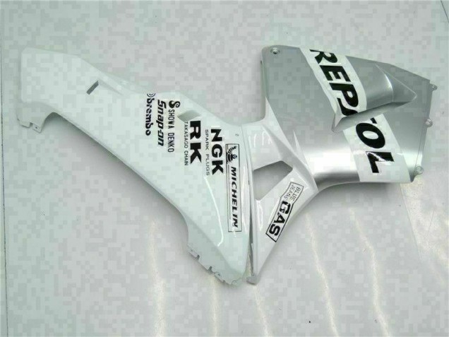 CBR 600 RR 2003-2004 - Blanc Argent Repsol