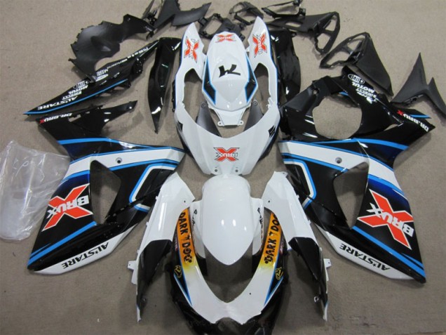 GSXR 1000 K9 2009-2016 - Blanc Bleu Brux Dark Dog GSXR 1000 K9 2009-2016 - Blanc Bleu Brux Dark Dog