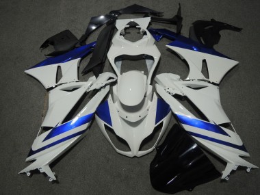 ZX6R 2009-2012 - Blanc Bleu