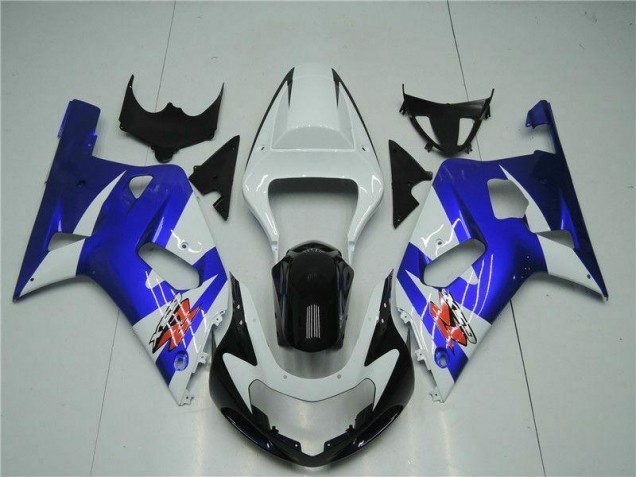 GSXR 600 / 750 K1 K2 K3 2001-2003 - Blanc Bleu GSXR 600 / 750 K1 K2 K3 2001-2003 - Blanc Bleu