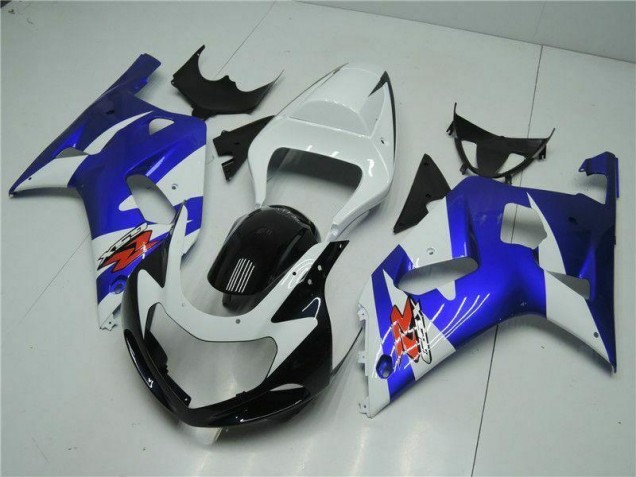 GSXR 600 / 750 K1 K2 K3 2001-2003 - Blanc Bleu GSXR 600 / 750 K1 K2 K3 2001-2003 - Blanc Bleu