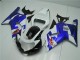 GSXR 600 / 750 K1 K2 K3 2001-2003 - Blanc Bleu GSXR 600 / 750 K1 K2 K3 2001-2003 - Blanc Bleu