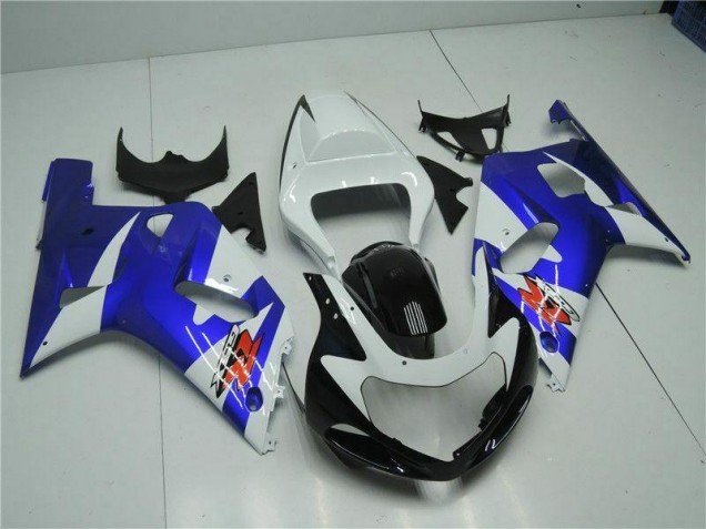 GSXR 600 / 750 K1 K2 K3 2001-2003 - Blanc Bleu GSXR 600 / 750 K1 K2 K3 2001-2003 - Blanc Bleu