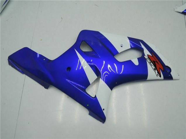 GSXR 600 / 750 K1 K2 K3 2001-2003 - Blanc Bleu GSXR 600 / 750 K1 K2 K3 2001-2003 - Blanc Bleu
