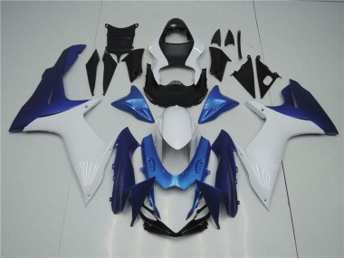 GSXR 600 / 750 K11 2011-2024 - Blanc Bleu