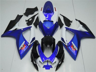 GSXR 600 / 750 K6 2006-2007 - Blanc Bleu