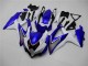 GSXR 600 / 750 K8 2008-2010 - Blanc Bleu GSXR 600 / 750 K8 2008-2010 - Blanc Bleu
