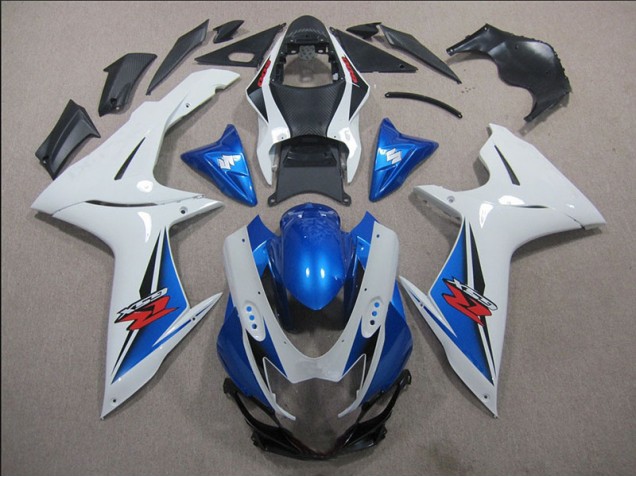 GSXR 600 K11 2011-2024 - Blanc Bleu GSXR 600 K11 2011-2024 - Blanc Bleu