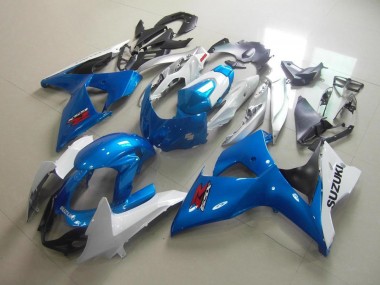 GSXR 1000 K9 2009-2016 - Blanc Bleu