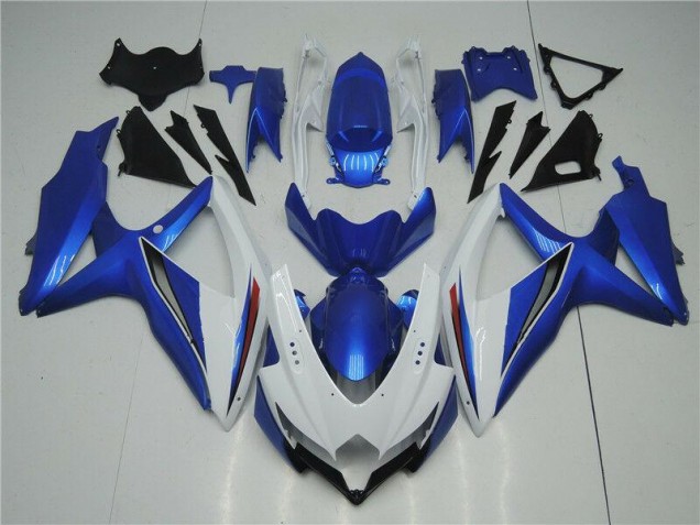 GSXR 600 / 750 K8 2008-2010 - Blanc Bleu GSXR 600 / 750 K8 2008-2010 - Blanc Bleu