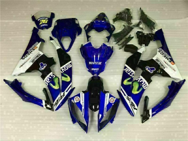R6 2008-2016 - Blanc Bleu R6 2008-2016 - Blanc Bleu