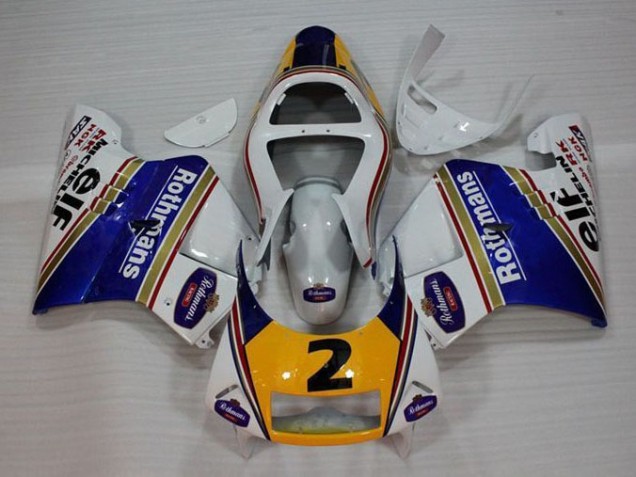 NSR 250 MC28 P4 1994-1996 - Blanc Bleu Jaune NSR 250 MC28 P4 1994-1996 - Blanc Bleu Jaune