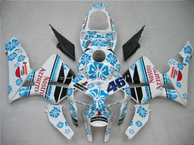 CBR 600 RR 2005-2006 - Blanc Bleu Nastro Azzurro 46
