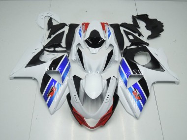GSXR 1000 K9 2009-2016 - Blanc Bleu Noir