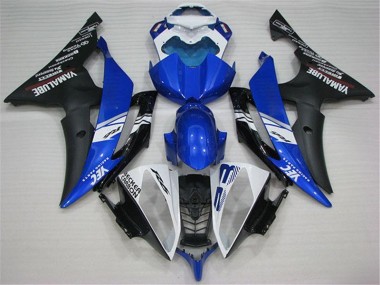 R6 2008-2016 - Blanc Bleu Noir