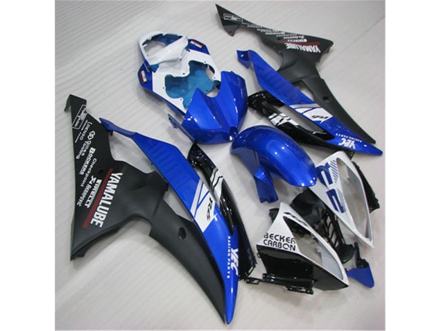 R6 2008-2016 - Blanc Bleu Noir R6 2008-2016 - Blanc Bleu Noir