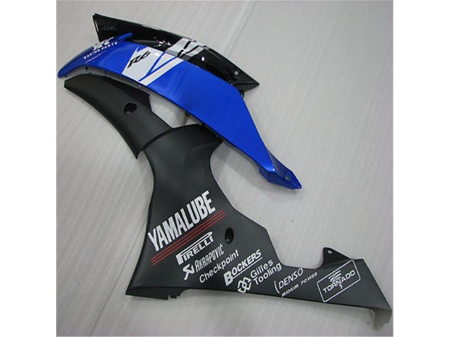 R6 2008-2016 - Blanc Bleu Noir R6 2008-2016 - Blanc Bleu Noir
