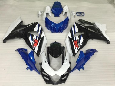 GSXR 1000 K9 2009-2016 - Blanc Bleu Noir