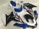 GSXR 1000 K9 2009-2016 - Blanc Bleu Noir GSXR 1000 K9 2009-2016 - Blanc Bleu Noir