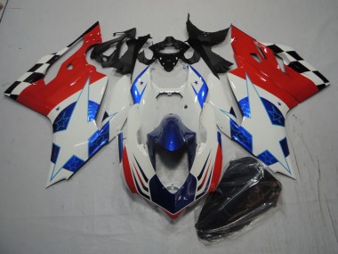 Ducati 1199 2011-2014 - Blanc Bleu Rouge