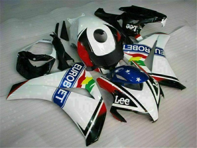 CBR 1000 RR 2008-2011 - Blanc Bleu Rouge Eurobet Lee CBR 1000 RR 2008-2011 - Blanc Bleu Rouge Eurobet Lee