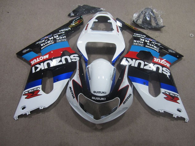 GSXR 750 K1 K2 K3 2001-2003 - Blanc Bleu Rouge Motul GSXR 750 K1 K2 K3 2001-2003 - Blanc Bleu Rouge Motul