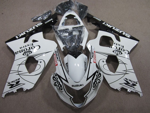 GSXR 600 K4 2004-2005 - Blanc Corona Extra Motul