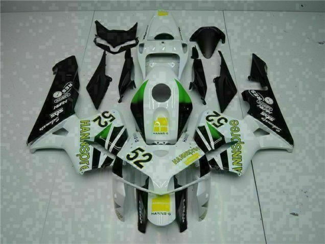 CBR 600 RR 2005-2006 - Blanc Jaune Vert 52 CBR 600 RR 2005-2006 - Blanc Jaune Vert 52