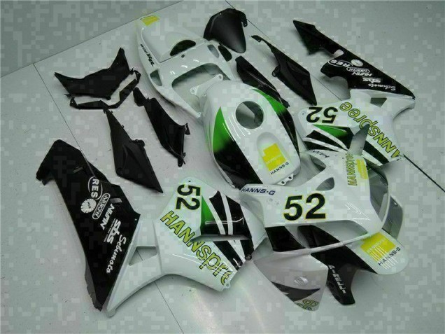 CBR 600 RR 2005-2006 - Blanc Jaune Vert 52 CBR 600 RR 2005-2006 - Blanc Jaune Vert 52