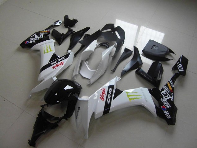 ZX10R 2008-2010 - Blanc Monster ZX10R 2008-2010 - Blanc Monster