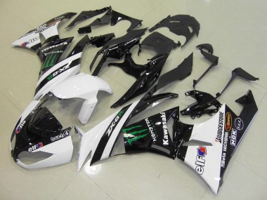 ZX6R 2009-2012 - Blanc Monster