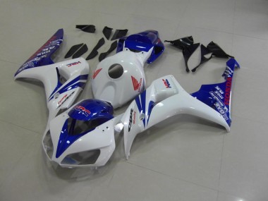 CBR 1000 RR 2006-2007 - Blanc Nacré Bleu