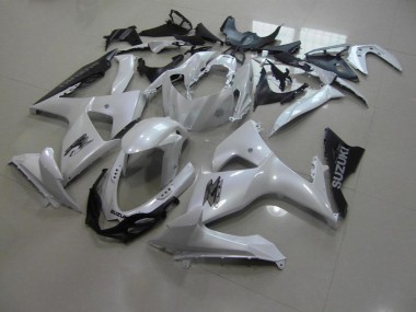 GSXR 1000 K9 2009-2016 - Blanc Nacré et Noir
