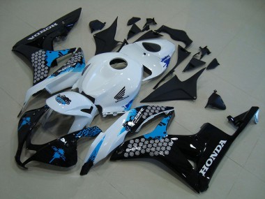 CBR 600 RR 2007-2008 - Blanc Noir Bleu